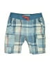 Levi's Plaid Blue Cargo Shorts 12-18 MO / 18 MO - photo 1
