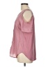 Notations Pink Short Sleeve Blouse Size L - photo 5