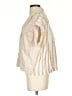 Emily McCarthy Stripes Tan Short Sleeve Blouse Size S - photo 5