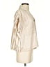 Emily McCarthy Stripes Tan Short Sleeve Blouse Size S - photo 4