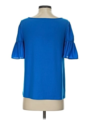 Ann Taylor Short Sleeve Blouse (view 2)