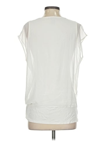 White House Black Market Short Sleeve Blouse (view 2)