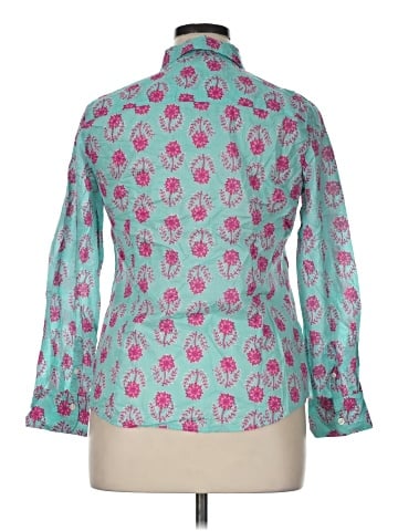 J.Crew Factory Store Long Sleeve Button-Down Shirt (view 2)