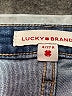 Lucky Brand Solid Blue Jeans Size 27R Waist - photo 7