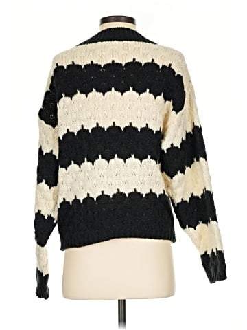 Line & Dot Pullover Sweater (view 2)