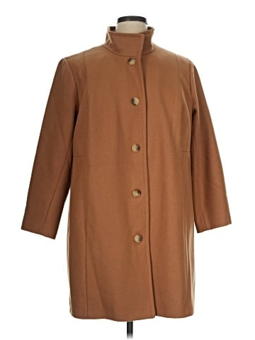 Lands' End Wool Coat (view 1)