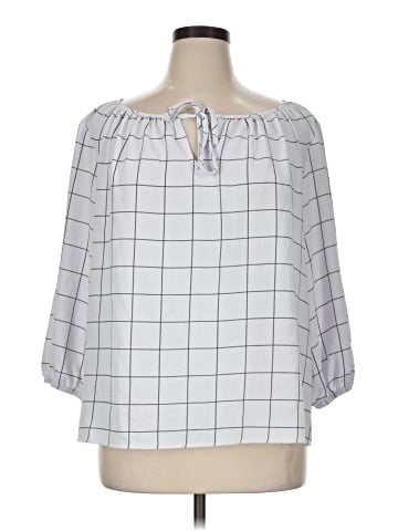Olivia & Martin 3/4 Sleeve Blouse (view 1)