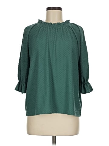 Downeast 3/4 Sleeve Blouse (view 1)