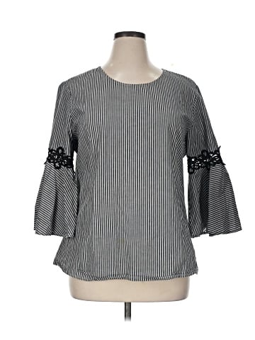 Passport 3/4 Sleeve Blouse (view 1)