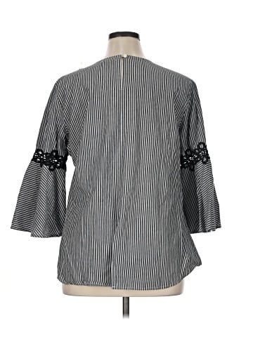 Passport 3/4 Sleeve Blouse (view 2)