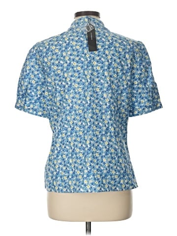 Allegra K Short Sleeve Blouse (view 2)