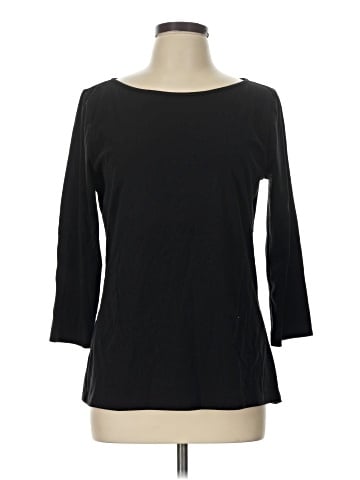 White House Black Market 3/4 Sleeve T-Shirt (view 1)
