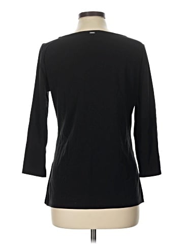 White House Black Market 3/4 Sleeve T-Shirt (view 2)