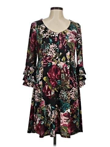 Connected Apparel Casual Dress (view 1)
