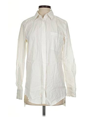 Ann Taylor Long Sleeve Button-Down Shirt (view 1)