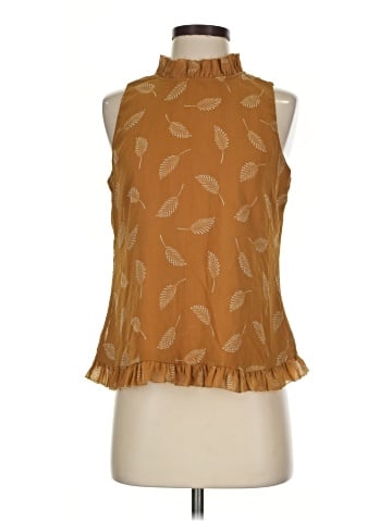 Ann Taylor Factory Sleeveless Blouse (view 1)