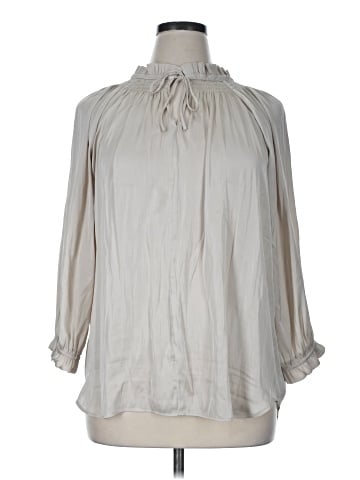 Joan Vass New York Long Sleeve Turtleneck (view 1)