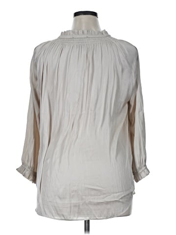 Joan Vass New York Long Sleeve Turtleneck (view 2)