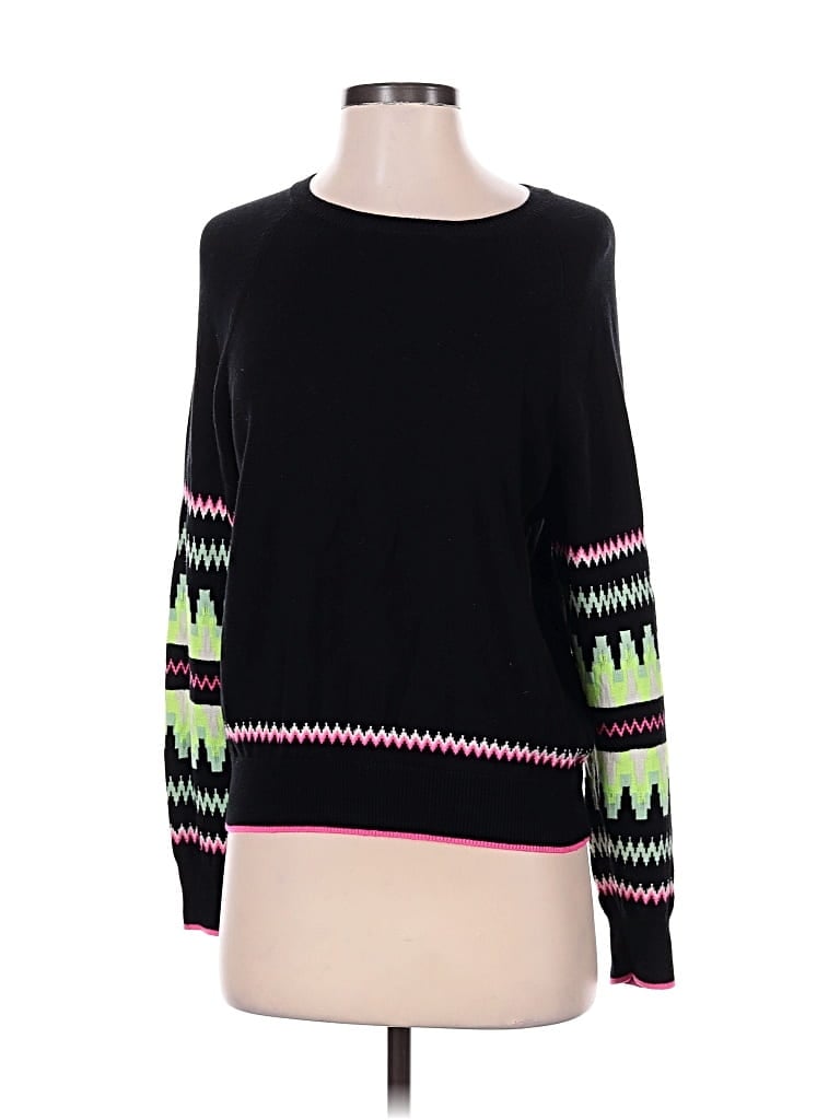 Pre-owned Wispr Pullover Sweater In Black