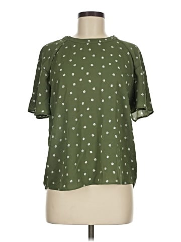Sara Michelle Short Sleeve Blouse (view 1)
