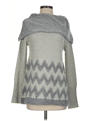 Hem & Thread Pullover Sweater (view 1)