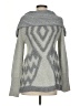 Hem & Thread Chevron-herringbone Gray Pullover Sweater Size S - photo 2