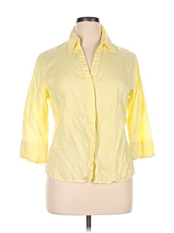 David N 3/4 Sleeve Button-Down Shirt (view 1)