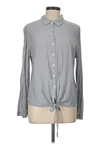 Jones New York Signature Long Sleeve Blouse (view 1)