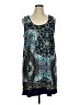 Notations Paisley Teal Casual Dress Size XL (estimated) - photo 1