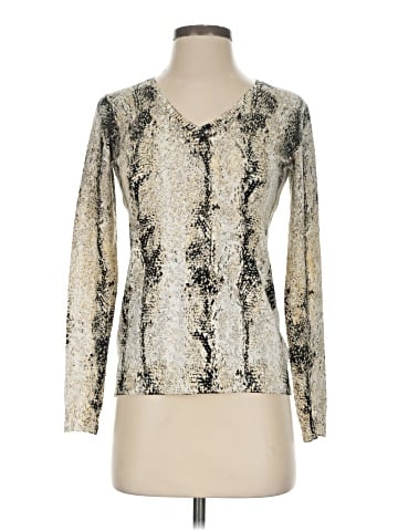Joan Vass Long Sleeve Blouse (view 1)