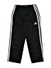 Adidas 100% Polyester Black Track Pants Size 5 - photo 1