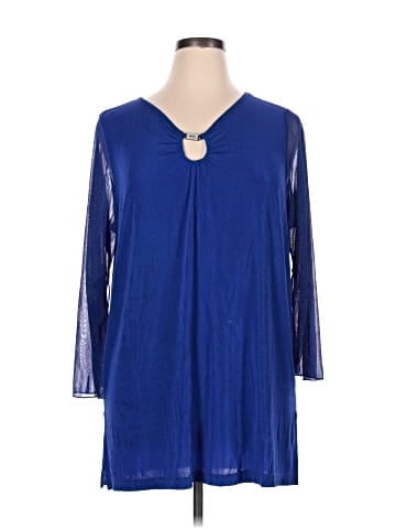 Carolyn Strauss 3/4 Sleeve Blouse (view 1)