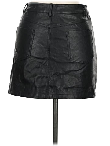 Newbury Kustom Faux Leather Skirt (view 2)