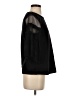 Deletta Black 3/4 Sleeve Top Size S - photo 4
