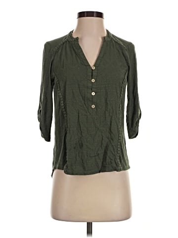 Democracy 3/4 Sleeve Blouse (view 1)