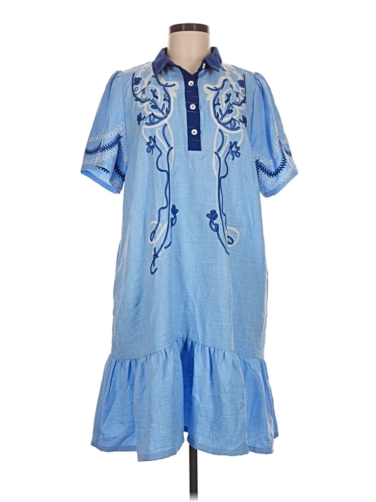 Pre-owned Umgee Casual Dress In Blue