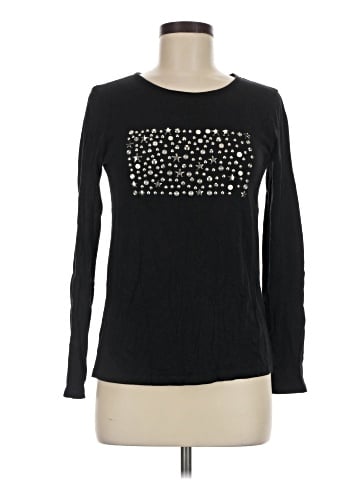 Zara W&B Collection Long Sleeve Top (view 1)