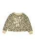 Old Navy Animal Print Gold Orange Pullover Sweater Size 10 (estimated) - photo 1