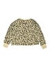 Old Navy Animal Print Gold Orange Pullover Sweater Size 10 (estimated) - photo 2