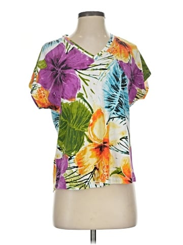 Weekends by Chico's Short Sleeve T-Shirt (view 1)