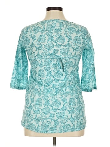 Calypso St. Barth For Target 3/4 Sleeve T-Shirt (view 2)