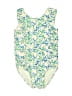 Harper Canyon Floral Ivory One Piece Swimsuit Size 3 - photo 1