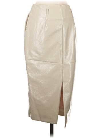 Jigsaw Faux Leather Skirt (view 2)