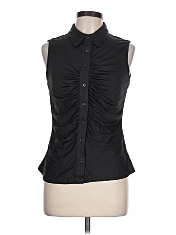 By Design Sleeveless Button-Down Shirt (view 1)