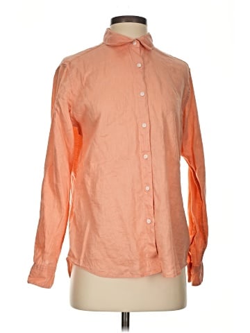 Uniqlo Long Sleeve Button-Down Shirt (view 1)