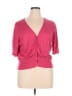 Notations 100% Cotton Pink Cardigan Size 1X - photo 1