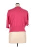 Notations 100% Cotton Pink Cardigan Size 1X - photo 2