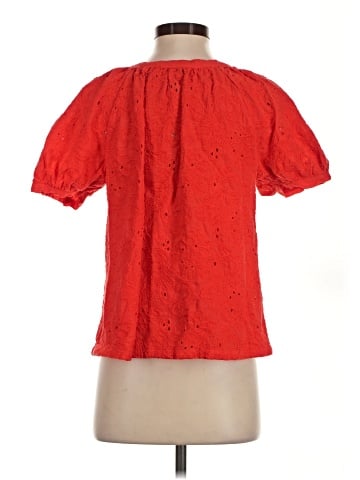 Calypso St. Barth Short Sleeve Blouse (view 2)