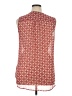 Kut from the Kloth 100% Polyester Red Sleeveless Blouse Size XL (estimated) - photo 2