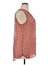 Kut from the Kloth 100% Polyester Red Sleeveless Blouse Size XL (estimated) - photo 4